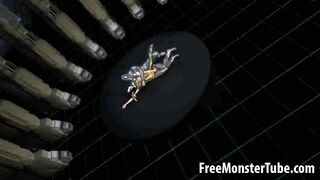 Sexy 3D babe from Tron enjoying getting fucked harderted-high 2
