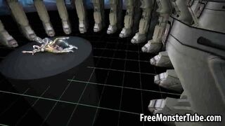 Sexy 3D babe from Tron enjoying getting fucked harderted-high 2