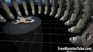 Sexy 3D babe from Tron enjoying getting fucked harderted-high 2