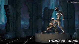 Sexy 3D babe from Tron enjoying getting fucked harderted-high 2