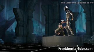 Sexy 3D babe from Tron enjoying getting fucked harderted-high 2