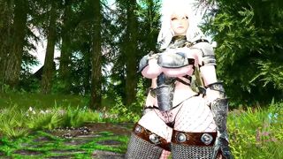 Skyrim Ultra Modded ~YURI~ Night Shower
