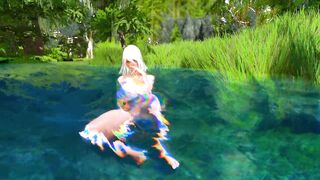 Skyrim Ultra Modded ~YURI~ Night Shower