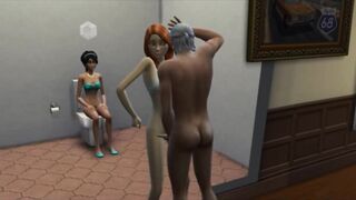 Princess Anna Gets Fucked by the Witcher in the Toilet of the Castle | Disney Princess