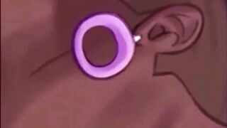EBONY BLOWJOB CARTOON Sexy Black Cougar gives Head, Slutty MILF Lick Penis till Orgasm, Fuck Scene