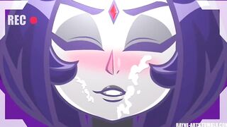 Raven x Starfire Teen Titans Hmv/pmv.