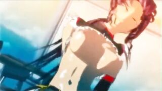 Cute Anime Lesbian First Time Anal Sex