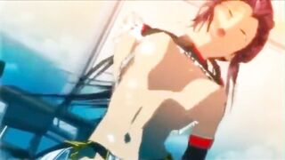 Cute Anime Lesbian First Time Anal Sex