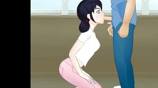 super deepthroat marinette