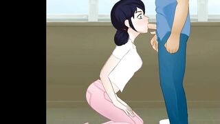 super deepthroat marinette