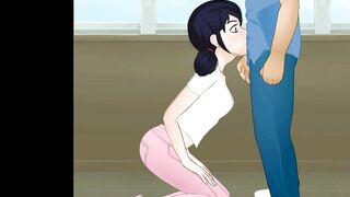 super deepthroat marinette