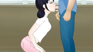 super deepthroat marinette