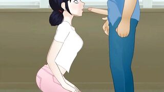 super deepthroat marinette