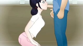 super deepthroat marinette
