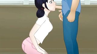 super deepthroat marinette
