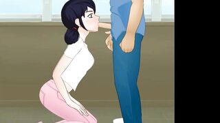 super deepthroat marinette