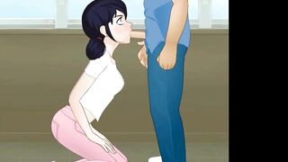 super deepthroat marinette