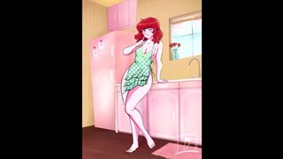Your Cute Girlfriend makes you Breakfast in nothing but an Apron Voice over (Female X Male Listener)