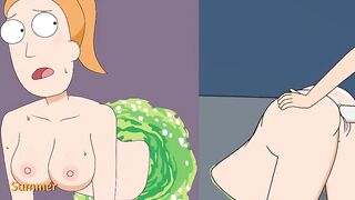 Rick and Morty - a way back Home - Sex Scene only - Part 31 Summer #7 by LoveSkySanX