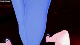 Hentai POV Feet Mizore Shirayuki Rosario + Vampire Totally Dominates You!