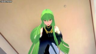 Hentai POV Feet C.C. C2 Code Geass Hentai