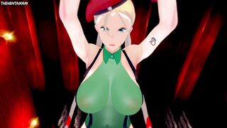 Hentai POV Feet Cammy White Street Fighter Dominates You!
