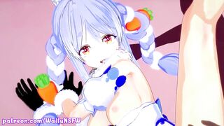 Hololive - Usada Pekora 3D Hentai Teaser [HD, MMD, AMV, MAD, Koikatsu]