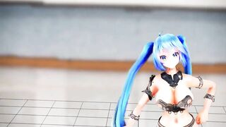 【MMD】HK Miku - Gokuraku Jodo【R-18】