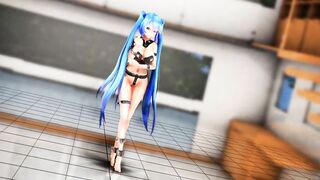 【MMD】HK Miku - Gokuraku Jodo【R-18】