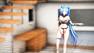 【MMD】HK Miku - Gokuraku Jodo【R-18】