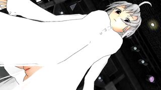 【MMD】Haku-san - Swing dance【R-18】