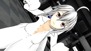【MMD】Haku-san - Swing dance【R-18】