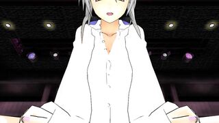 【MMD】Haku-san - Swing dance【R-18】