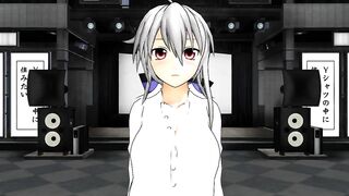 【MMD】Haku-san - Swing dance【R-18】