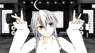 【MMD】Haku-san - Swing dance【R-18】