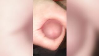 Just the tip while watching hentai