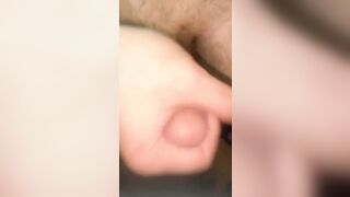 Just the tip while watching hentai