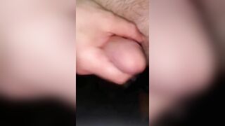 Just the tip while watching hentai