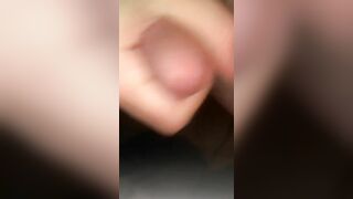Just the tip while watching hentai