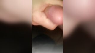 Just the tip while watching hentai