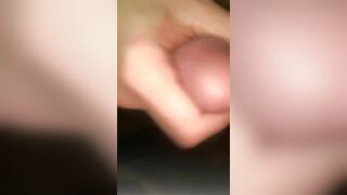 Just the tip while watching hentai
