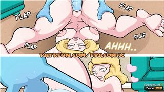 Rick and Morty - Beth's Secrets - 3som DP Anal Creampie cartoon comic parody xxx