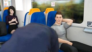 Summer Heat: Sexy Super Model In The Train-Ep1