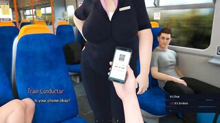 Summer Heat: Sexy Super Model In The Train-Ep1