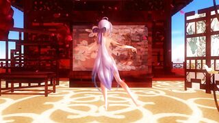 【MMD】Haku - Gokuraku Jodo 【R-18】