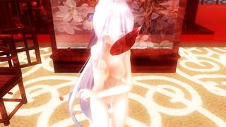 【MMD】Haku - Gokuraku Jodo 【R-18】
