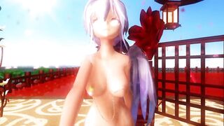 【MMD】Haku - Gokuraku Jodo 【R-18】
