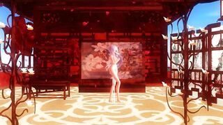 【MMD】Haku - Gokuraku Jodo 【R-18】