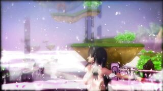 【MMD】Long Yuka - Gokuraku Jodo【R-18】
