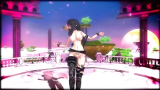 【MMD】Long Yuka - Gokuraku Jodo【R-18】